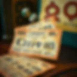 Historical lottery tickets from Belgium
