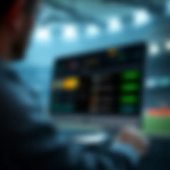 User-Friendly Betting Interface User interface of a betting platform