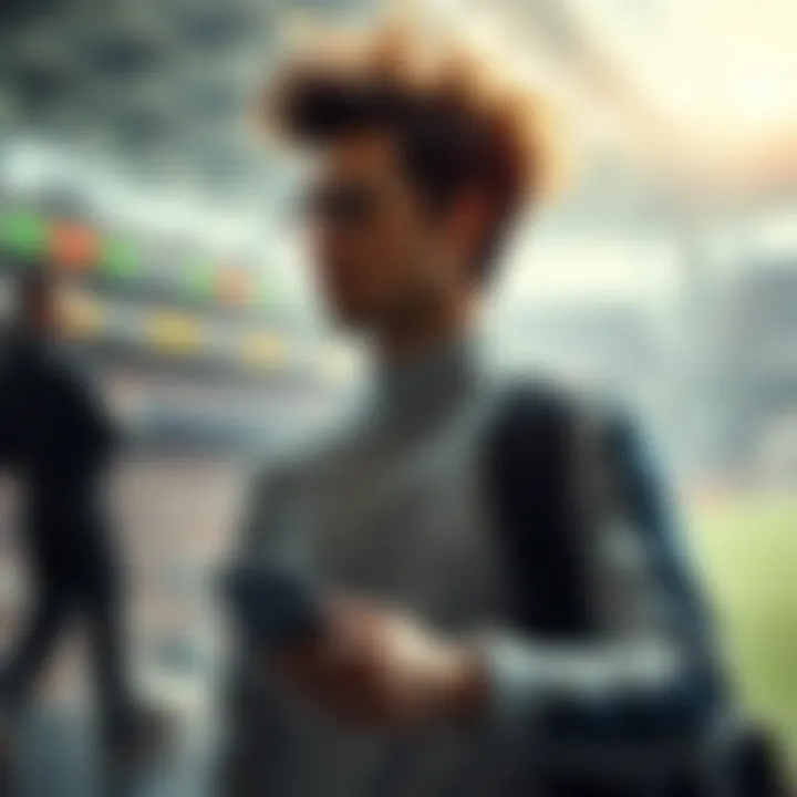 Data-Driven Betting Strategies A futuristic depiction of data-driven betting approaches for enhancing user experience.