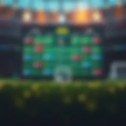 Dynamic football schedule display