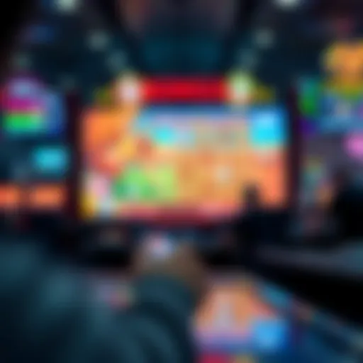 Exploring the Visual Appeal of Online Bingo An engaging interface of an online bingo game showcasing vibrant graphics