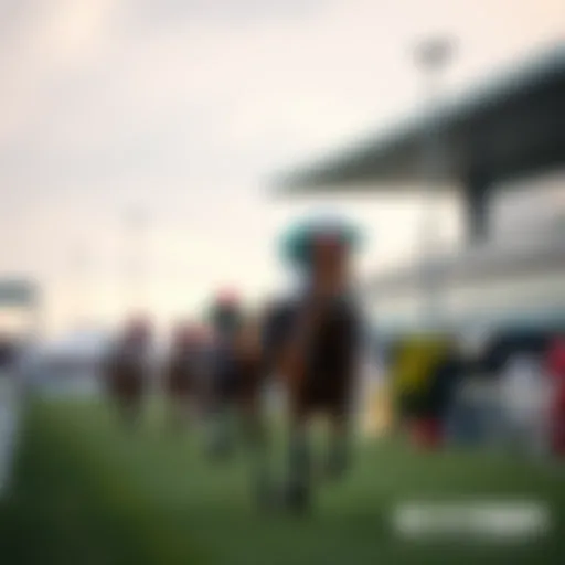 Exciting race at Gwacheon Racecourse