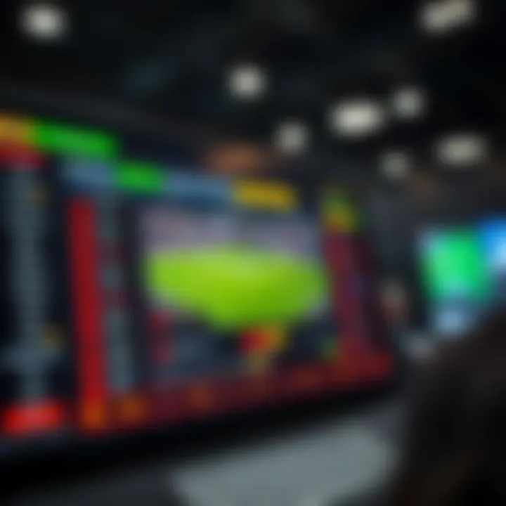 Exploring Sports Betting Interfaces A detailed view of a sports betting interface on a digital platform