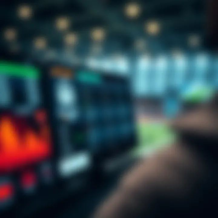 Secure Betting Platform Interface Detailed view of a secure betting platform interface