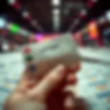 Illustration of lottery ticket patterns and trends