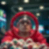 Visual representation of lottery mechanics