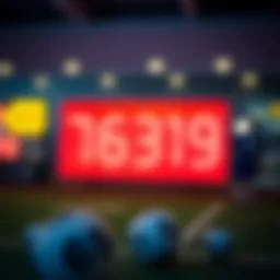 Visual representation of lottery number selection strategies