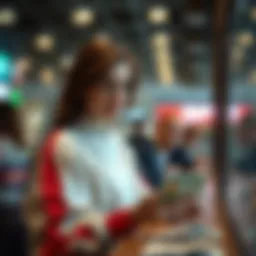 Conceptual illustration of lottery ticket investment