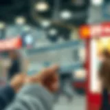 Illustration of Lottery Ticket Purchasing Methods Engaging infographic illustrating lottery ticket purchasing methods