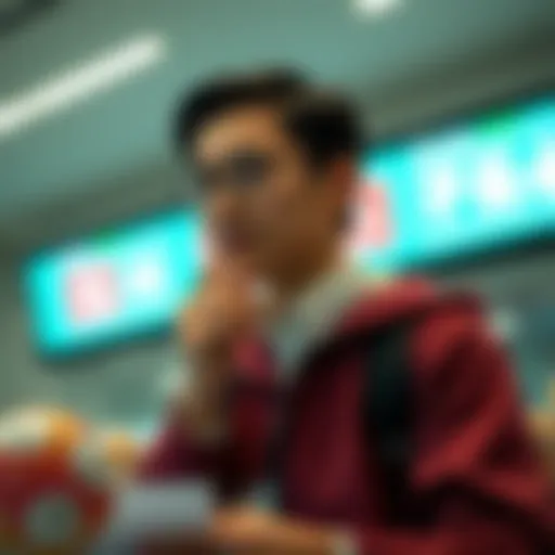 Lotto ticket exchange concept
