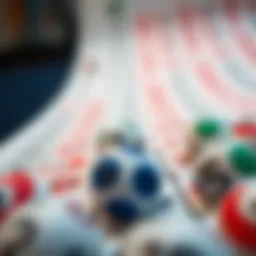 Abstract representation of lottery patterns