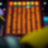 Examining Patterns in Lottery Numbers Visual representation of lottery number patterns