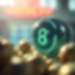 Visual representation of lottery number analysis