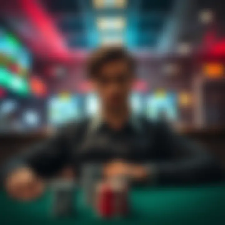 Ethical Considerations in Gambling A conceptual image highlighting ethical dilemmas in gambling