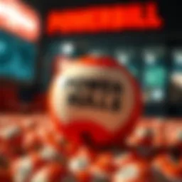 Visual representation of Powerball rules