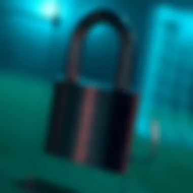 Safety in Online Betting A secure padlock symbolizing safety in online betting.
