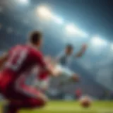 Highlight of the Game Action Exciting moment during the match