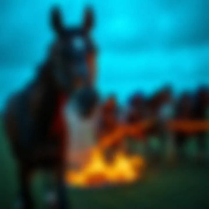 An engaging depiction of horse racing history and evolution