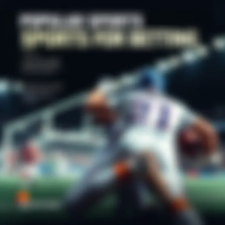 Popular Sports for Betting Infographic showcasing popular sports for betting