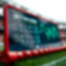 Visual representation of betting odds calculation