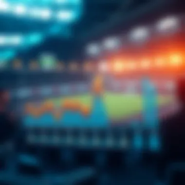 Exploring Sports Betting Trends An analytical graph showcasing sports betting trends