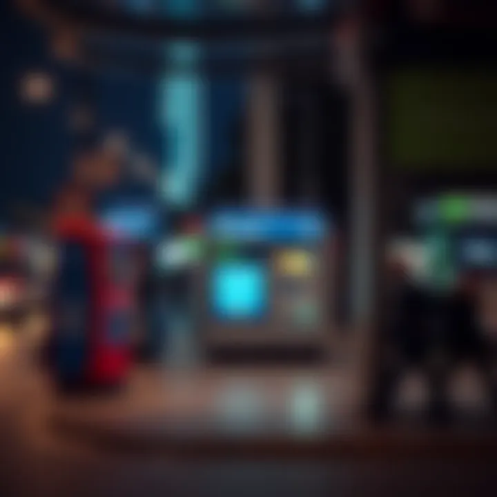 Access points for UK Lottery in London